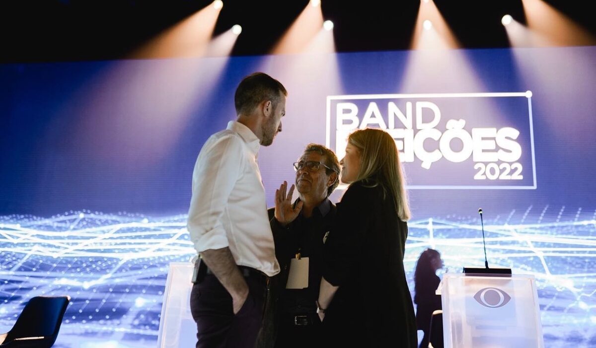 Bastidores das eleições na Band