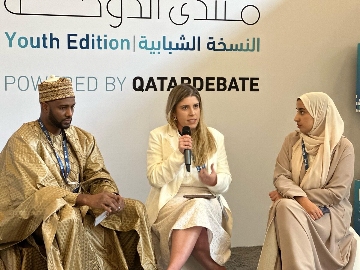Jess no Doha Forum