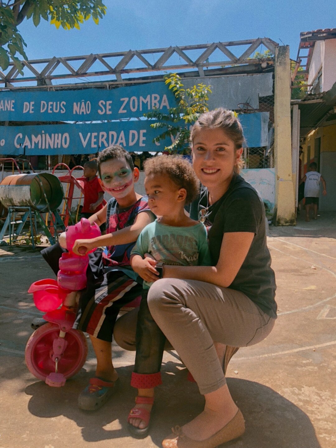Jess em ação voluntária