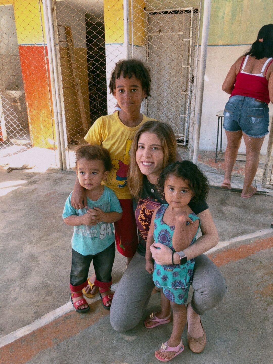 Jess em ação voluntária